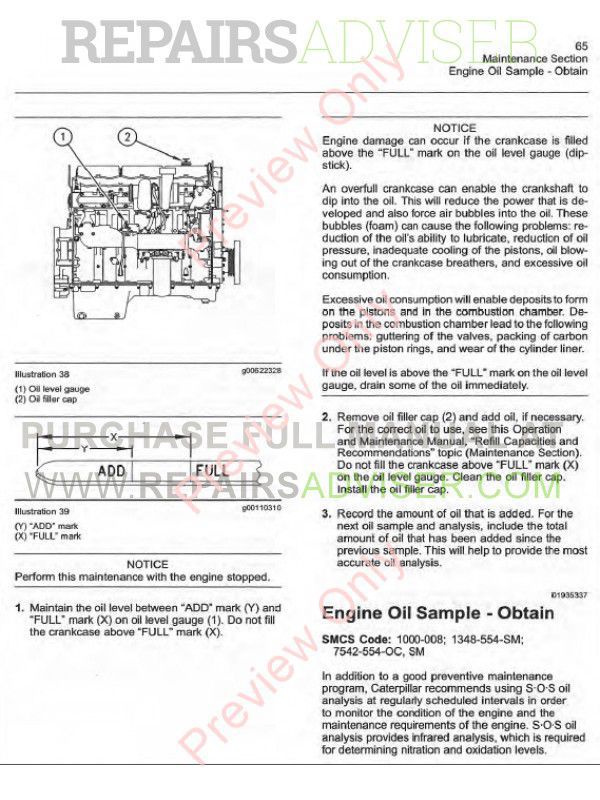 Caterpillar C7 Industrial Engines Operation & Maintenance Manual PDF